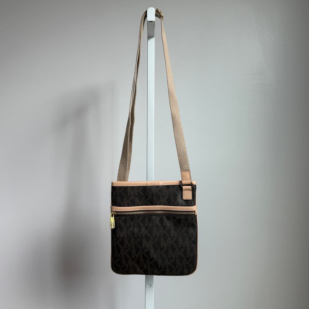 Michael‎ Kors Crossbody Bag Small Brown Beige